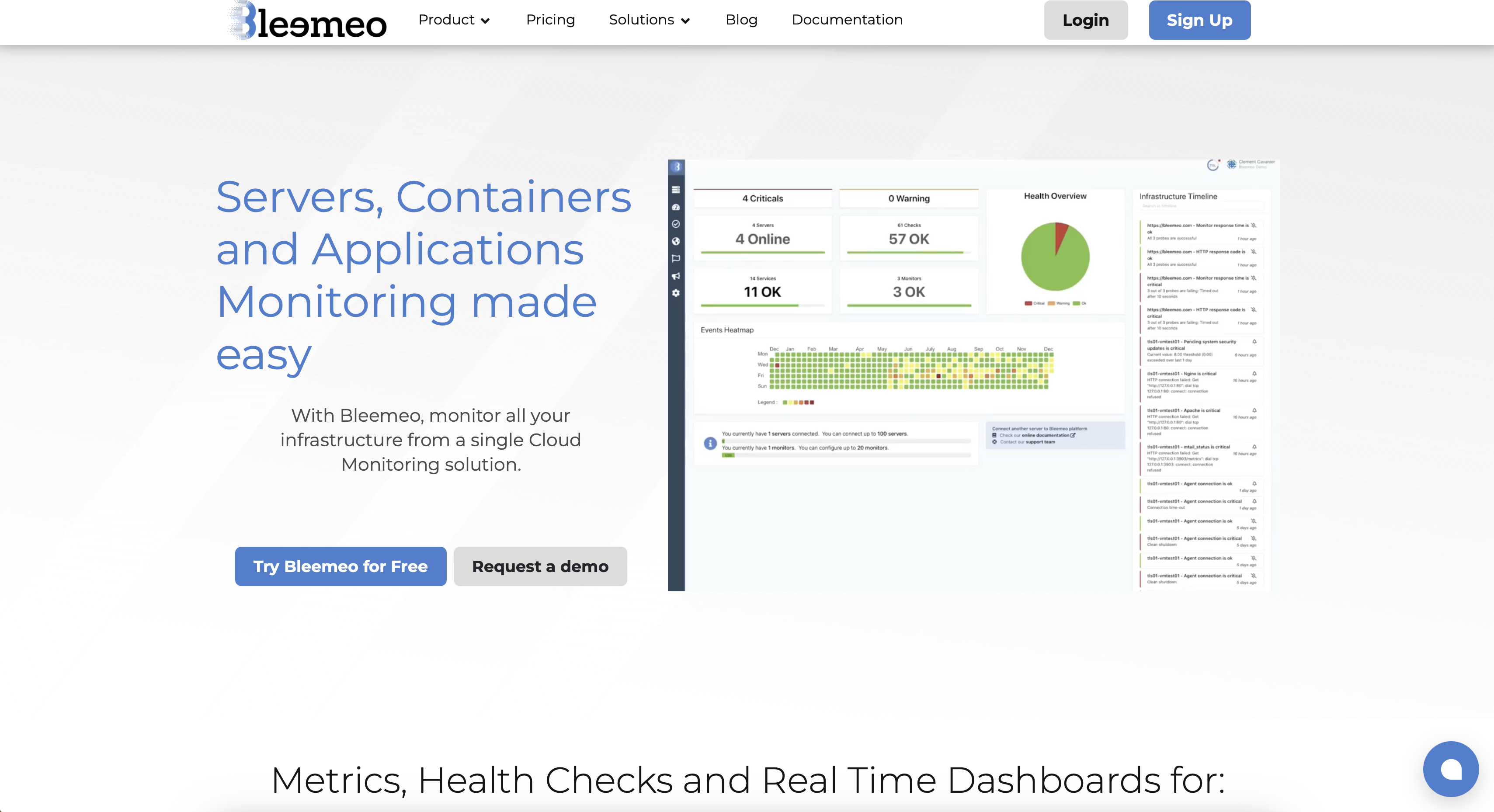 Bleemeo screenshot